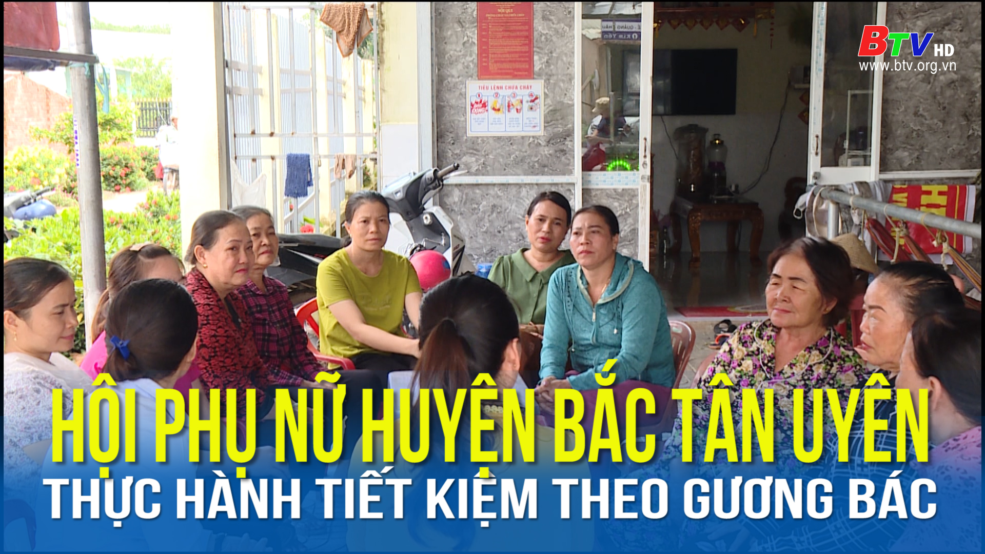 Hội phụ nữ huyện Bắc Tân Uyên thực hành tiết kiệm theo gương Bác