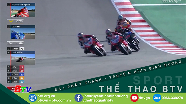 Francesco Bagnaia giành chiến thắng chặng Bồ Đào Nha GP 2021