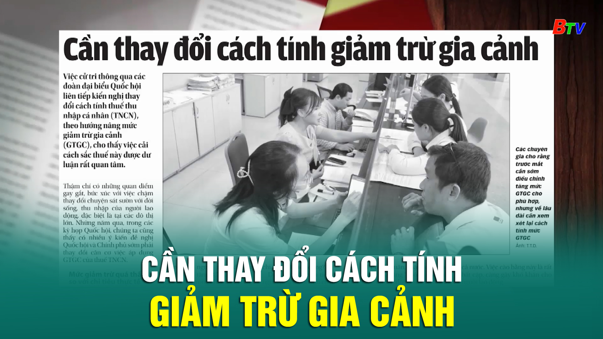 Cần thay đổi cách tính giảm trừ gia cảnh