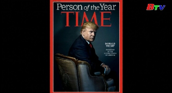 Trump được tạp chí Time bầu chọn là nhân vật của năm