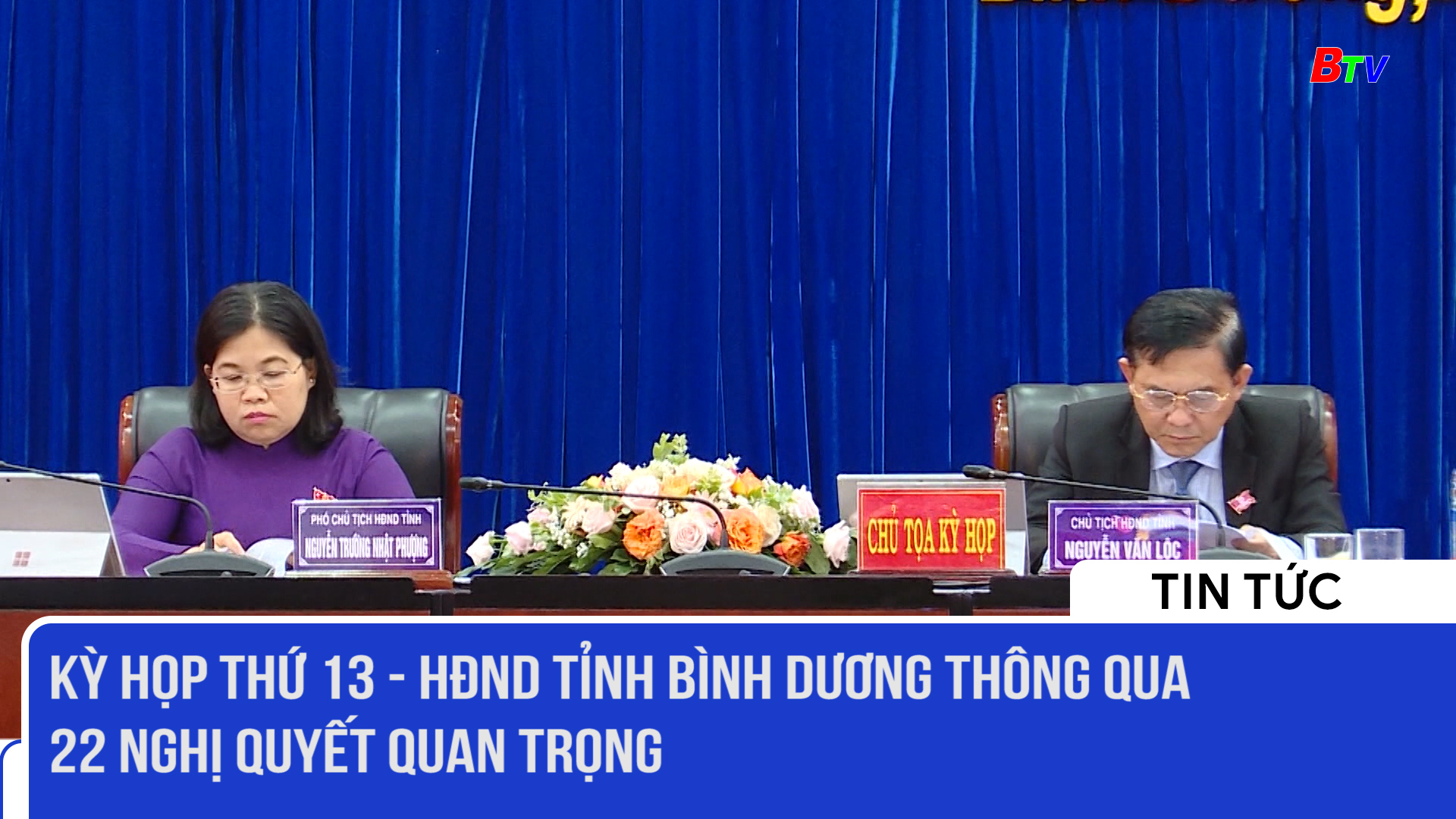 Kỳ họp thứ 13 - Hội đồng Nhân dân tỉnh Bình Dương thông qua 22 Nghị quyết quan trọng