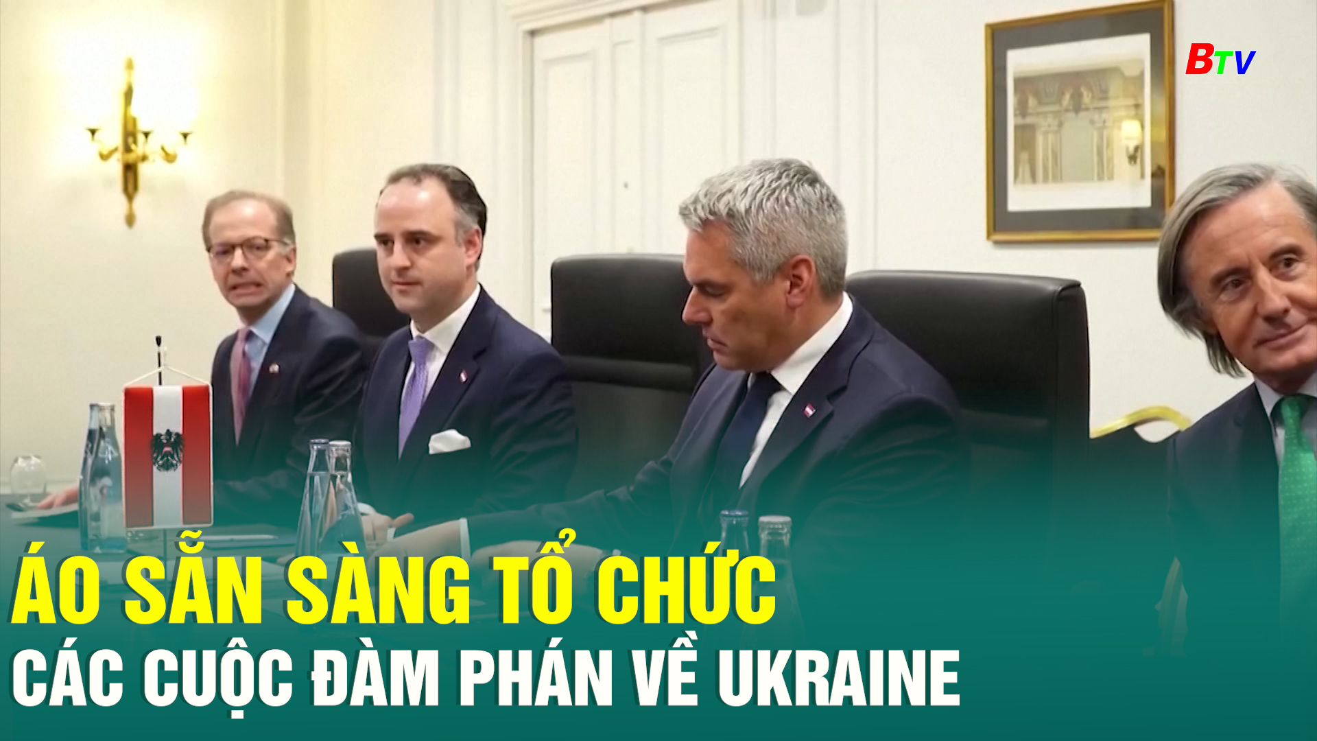 Áo sẵn sàng tổ chức các cuộc đàm phán về Ukraine