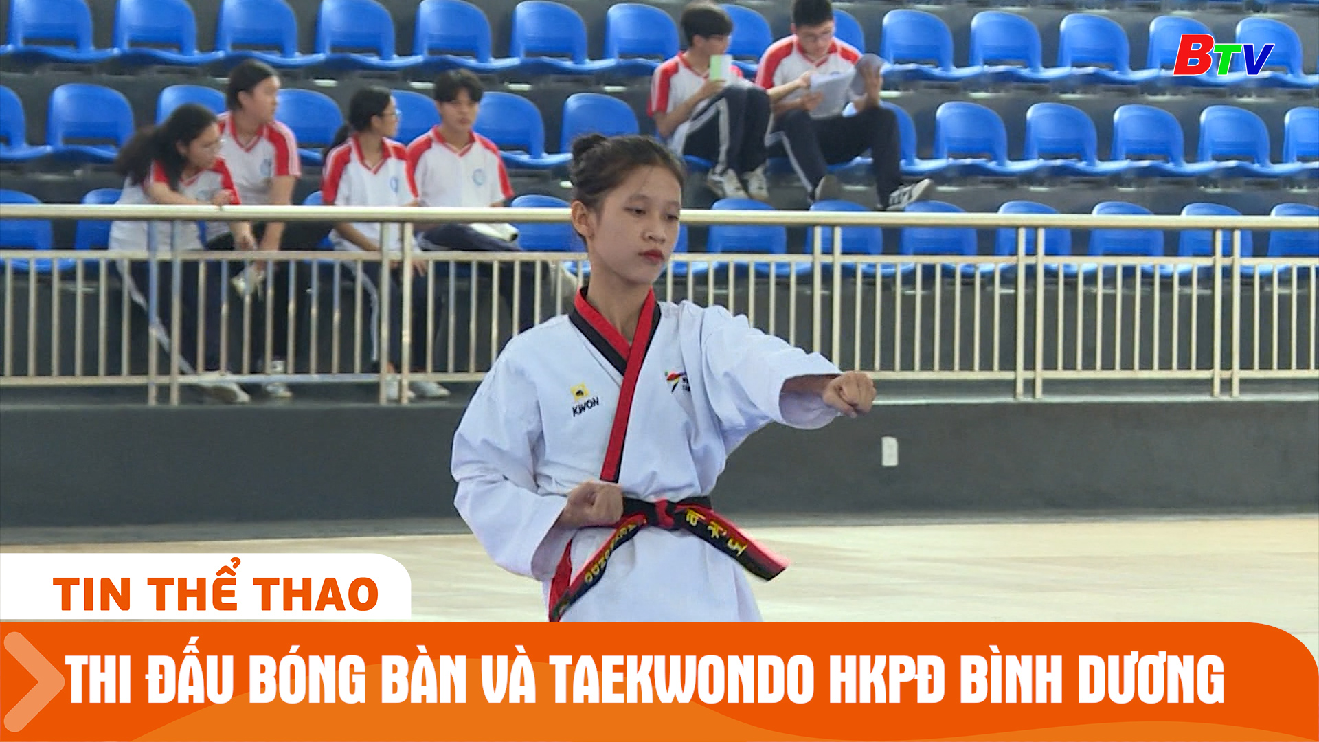 Thi đấu môn Bóng bàn và Taekwondo của Hội khỏe Phù Đổng tỉnh Bình Dương năm học 2023/2024 | Tin Thể thao 24h