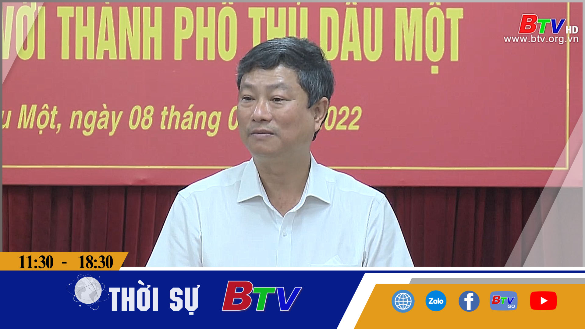 Chủ tịch UBND tỉnh làm việc với UBND Thành phố Thủ Dầu Một