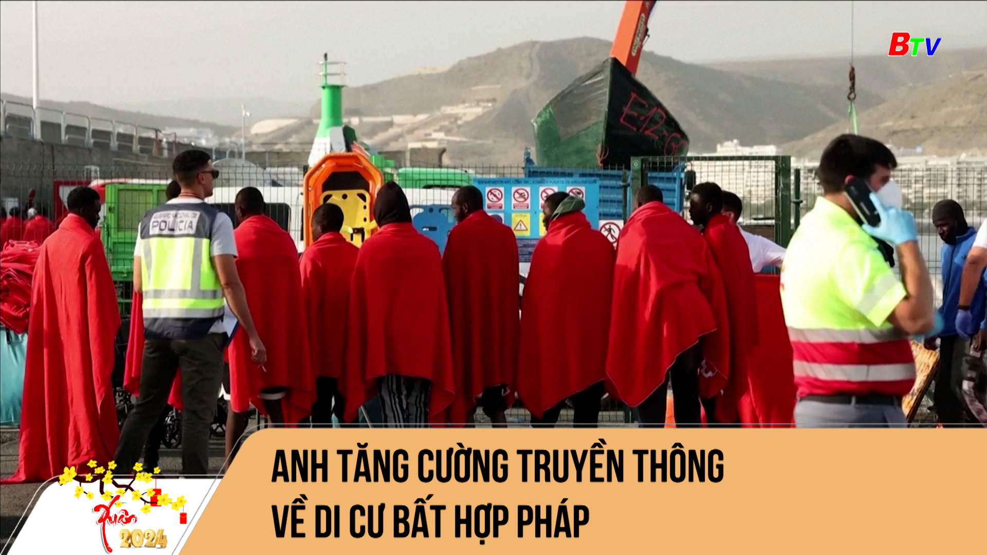 Anh tăng cường truyền thông về di cư bất hợp pháp