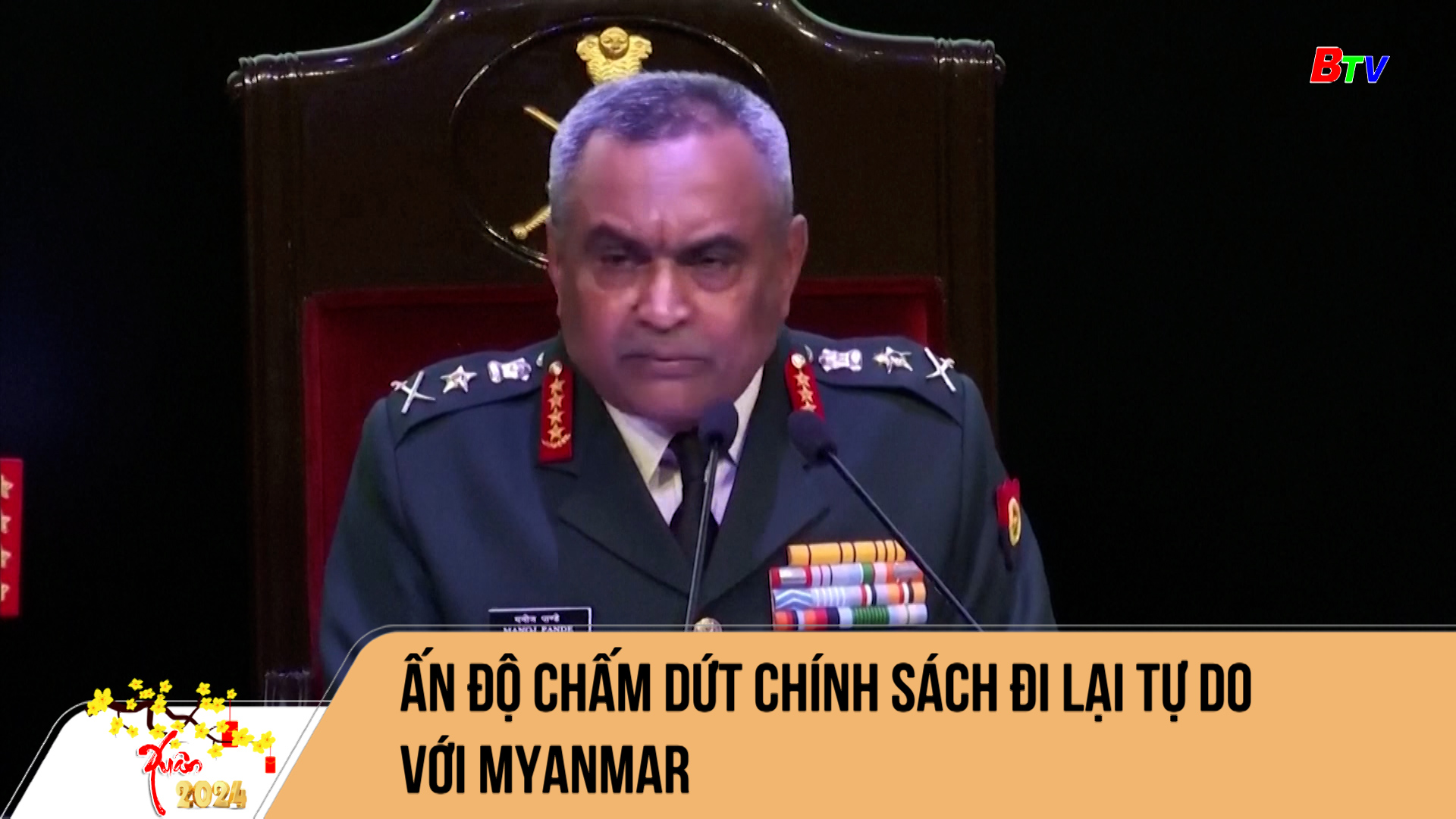 Ấn Độ chấm dứt chính sách đi lại tự do với Myanmar