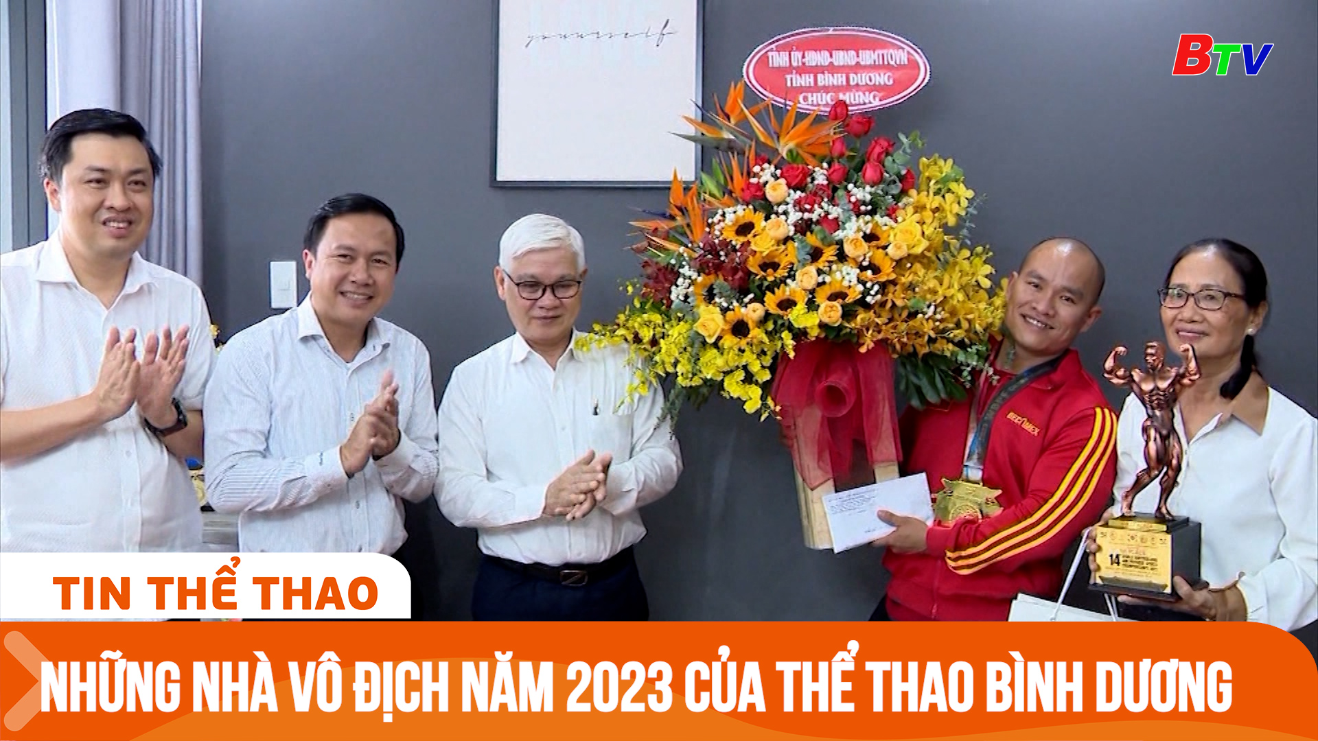 Những nhà vô địch năm 2023 của thể thao Bình Dương