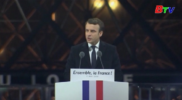 Phát biểu đầu tiên của tổng thống đắc cử Macron