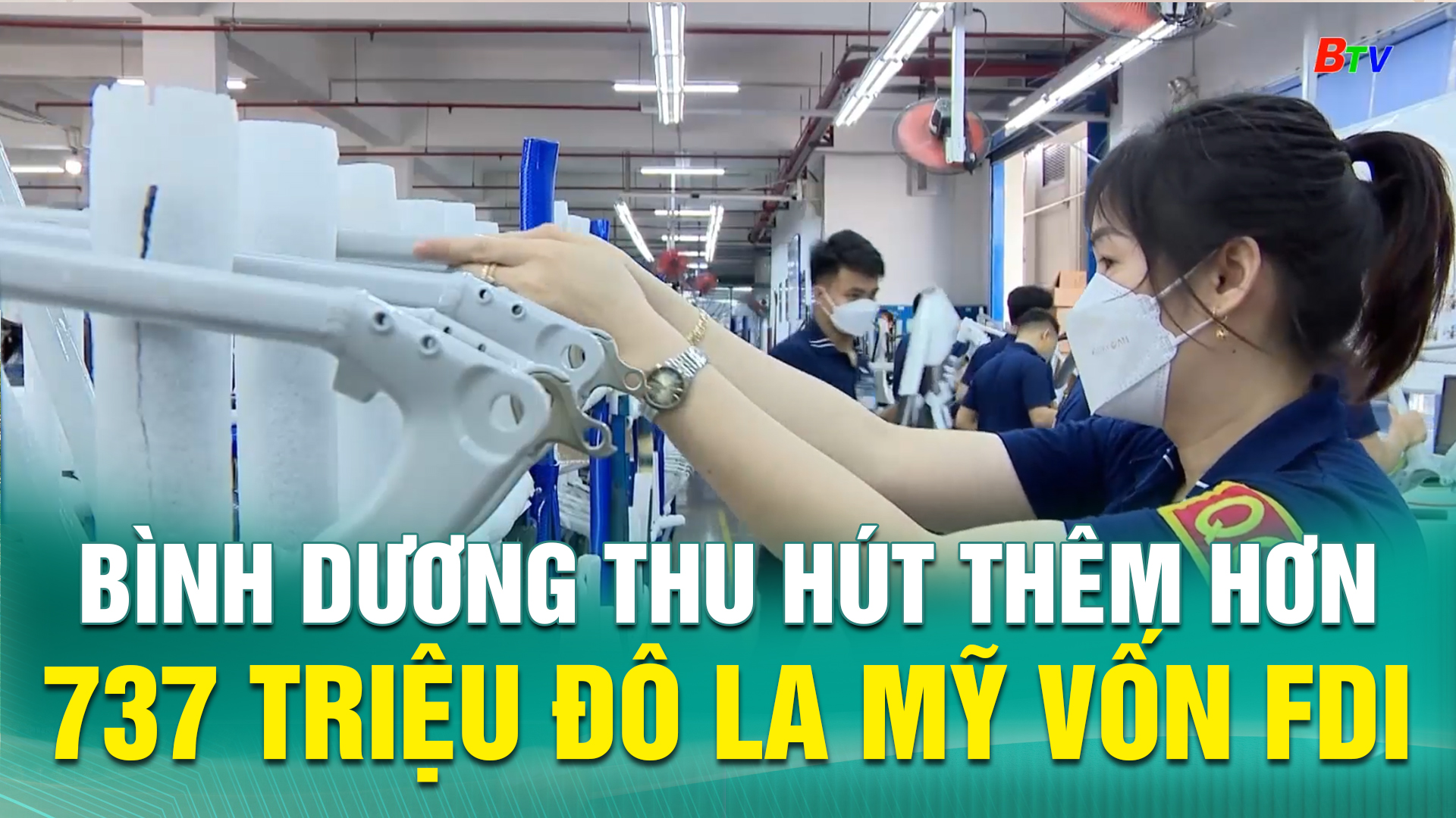 Bình Dương thu hút thêm hơn 737 triệu đô la Mỹ vốn FDI