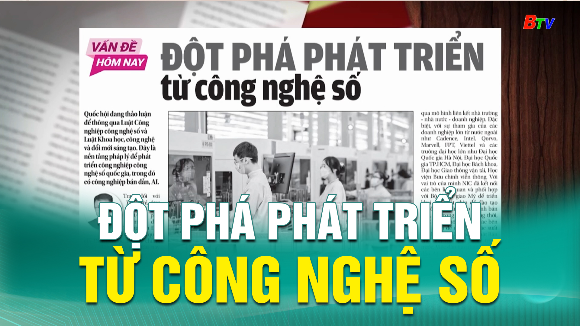 Đột phá phát triển từ công nghệ số