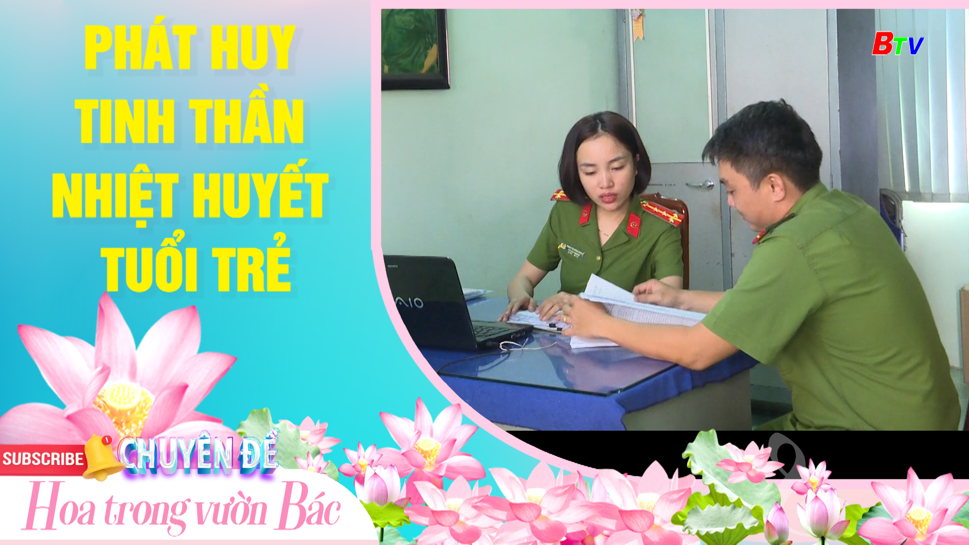 Phát huy tinh thần nhiệt huyết tuổi trẻ