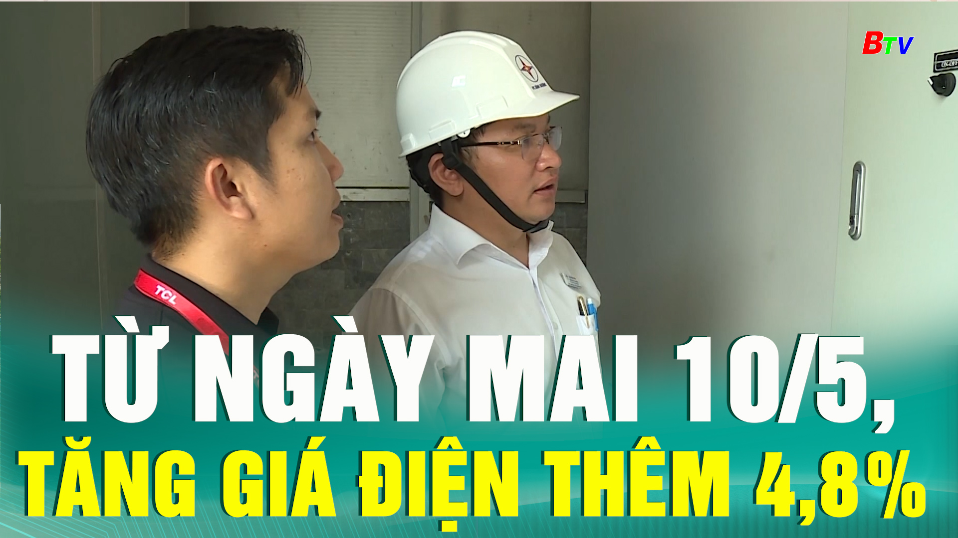 Từ ngày mai 10/5, tăng giá điện thêm 4,8%