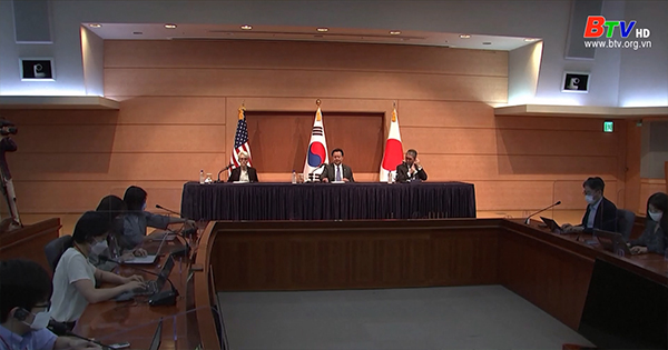 Hàn-Nhật-Mỹ ra tuyên bố chung về vấn đề Triều Tiên