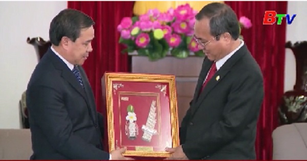 Lãnh đạo tỉnh Bình Dương tiếp đại sứ - Tổng lãnh sự Lào tại Thành phố Hồ Chí Minh