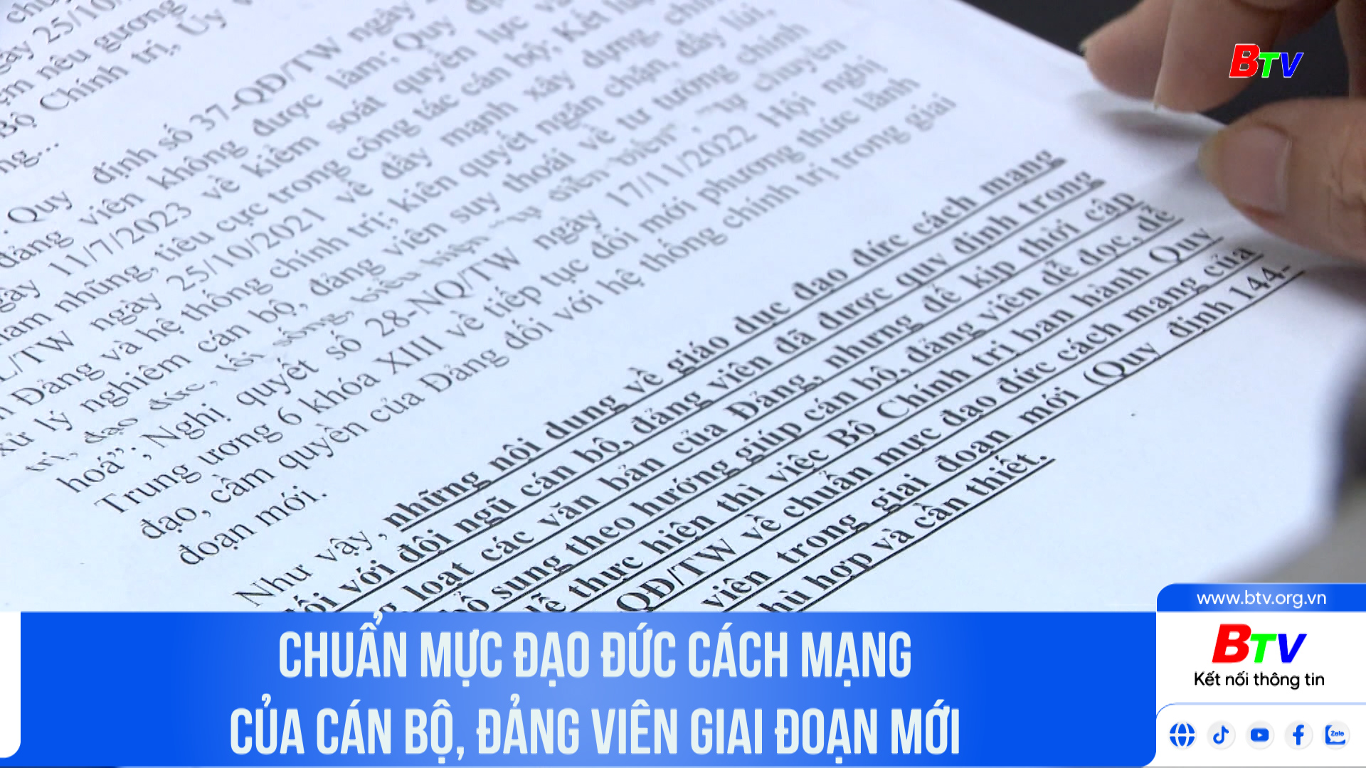 Chuẩn mực đạo đức cách mạng của cán bộ, đảng viên giai đoạn mới