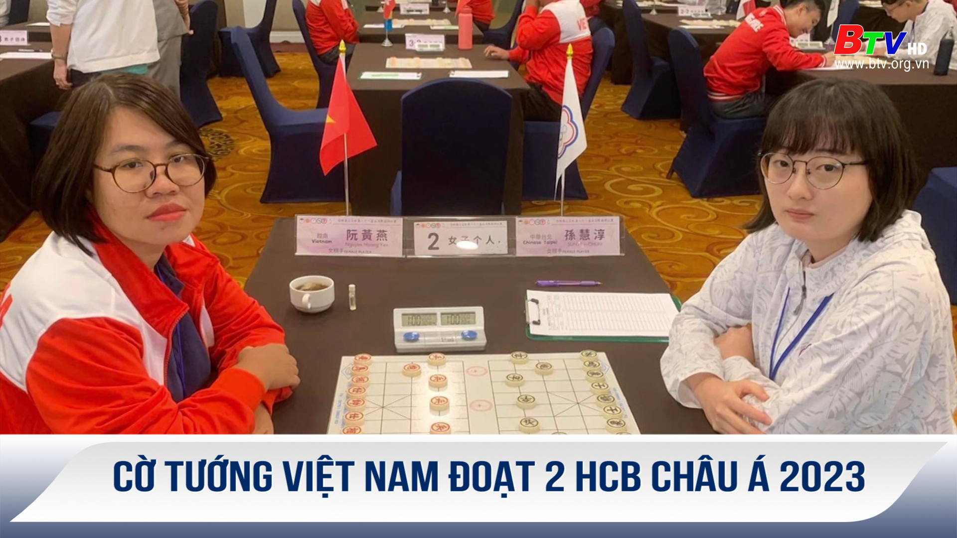 Cờ tướng việt nam đoạt 2 HCB châu Á 2023