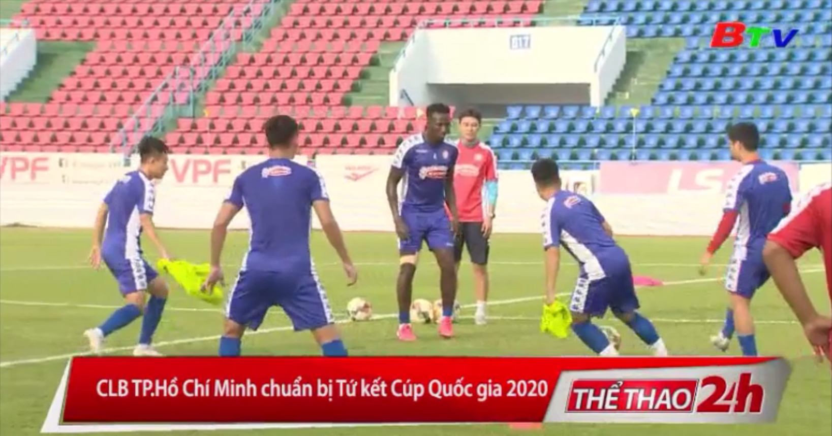 CLB TP. Hồ Chí Minh chuẩn bị Tứ kết Cúp Quốc gia 2020