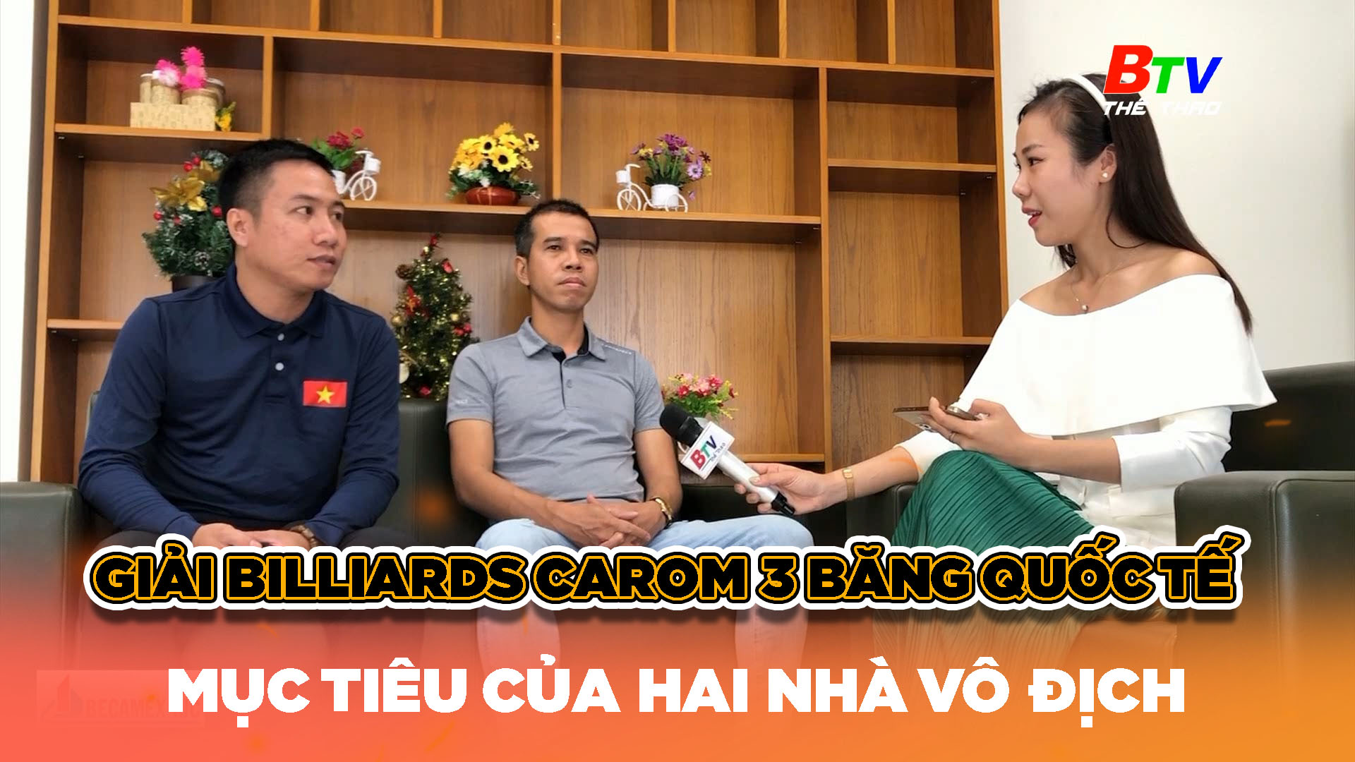 Giải Billiards Carom 3 băng Quốc tế Bình Dương – Mục tiêu của hai nhà vô địch