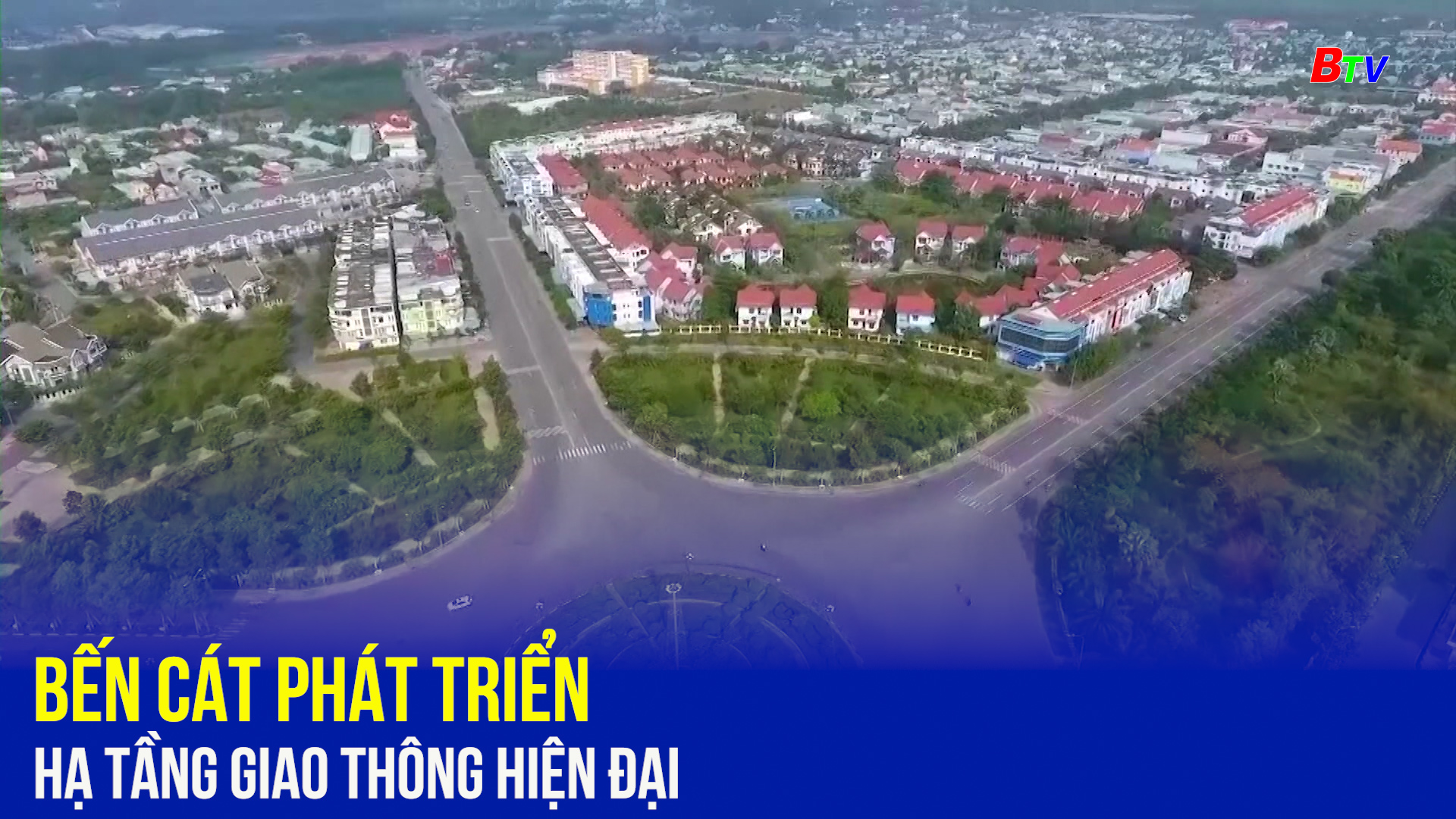 Bến Cát phát triển hạ tầng giao thông hiện đại