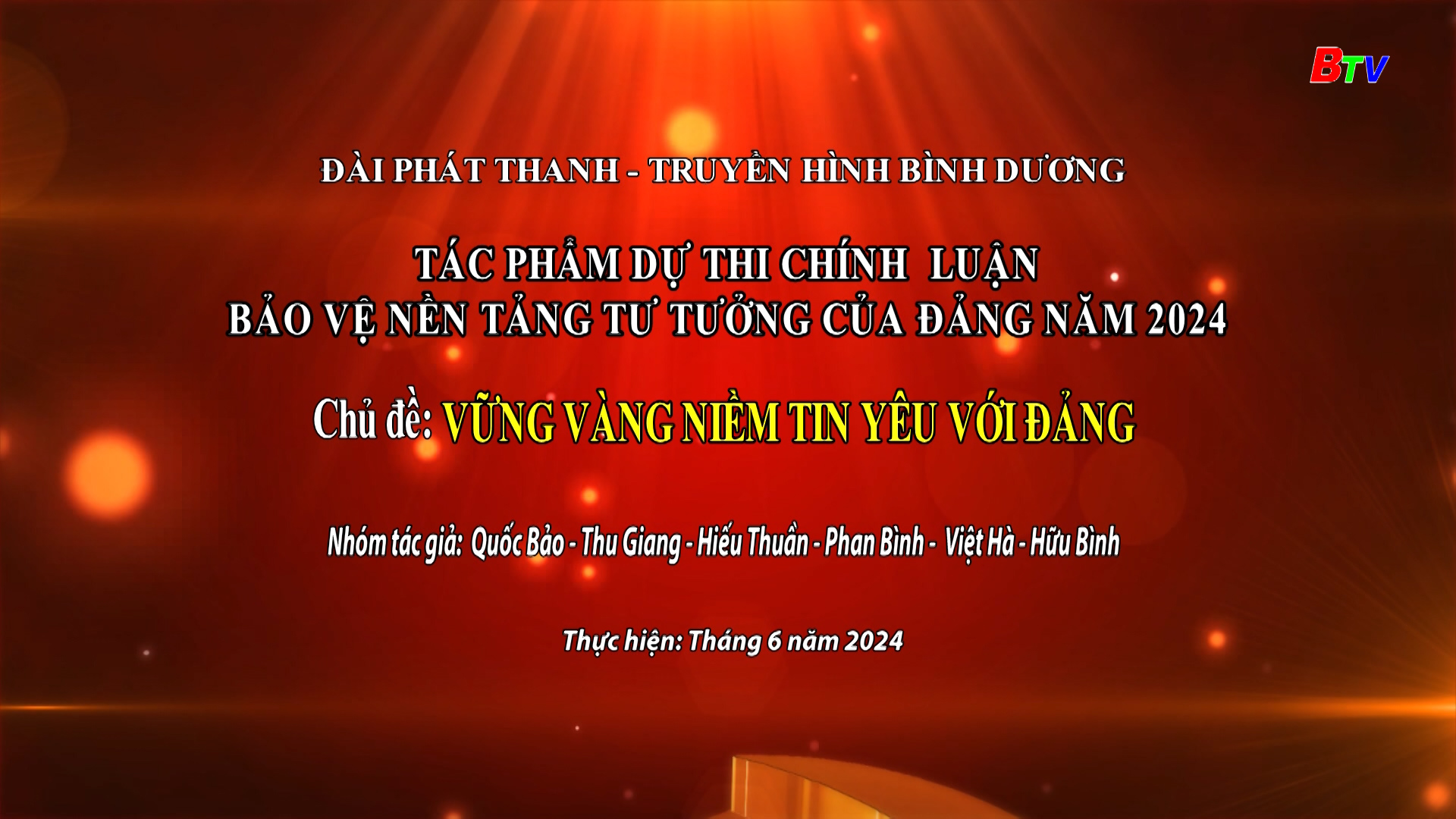 Vững vàng niềm tin yêu với Đảng