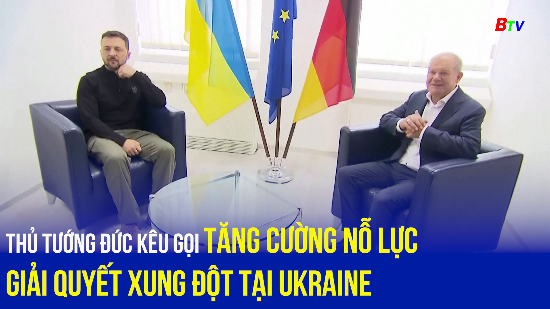 Thủ tướng Đức kêu gọi tăng cường nỗ lực giải quyết xung đột tại Ukraine