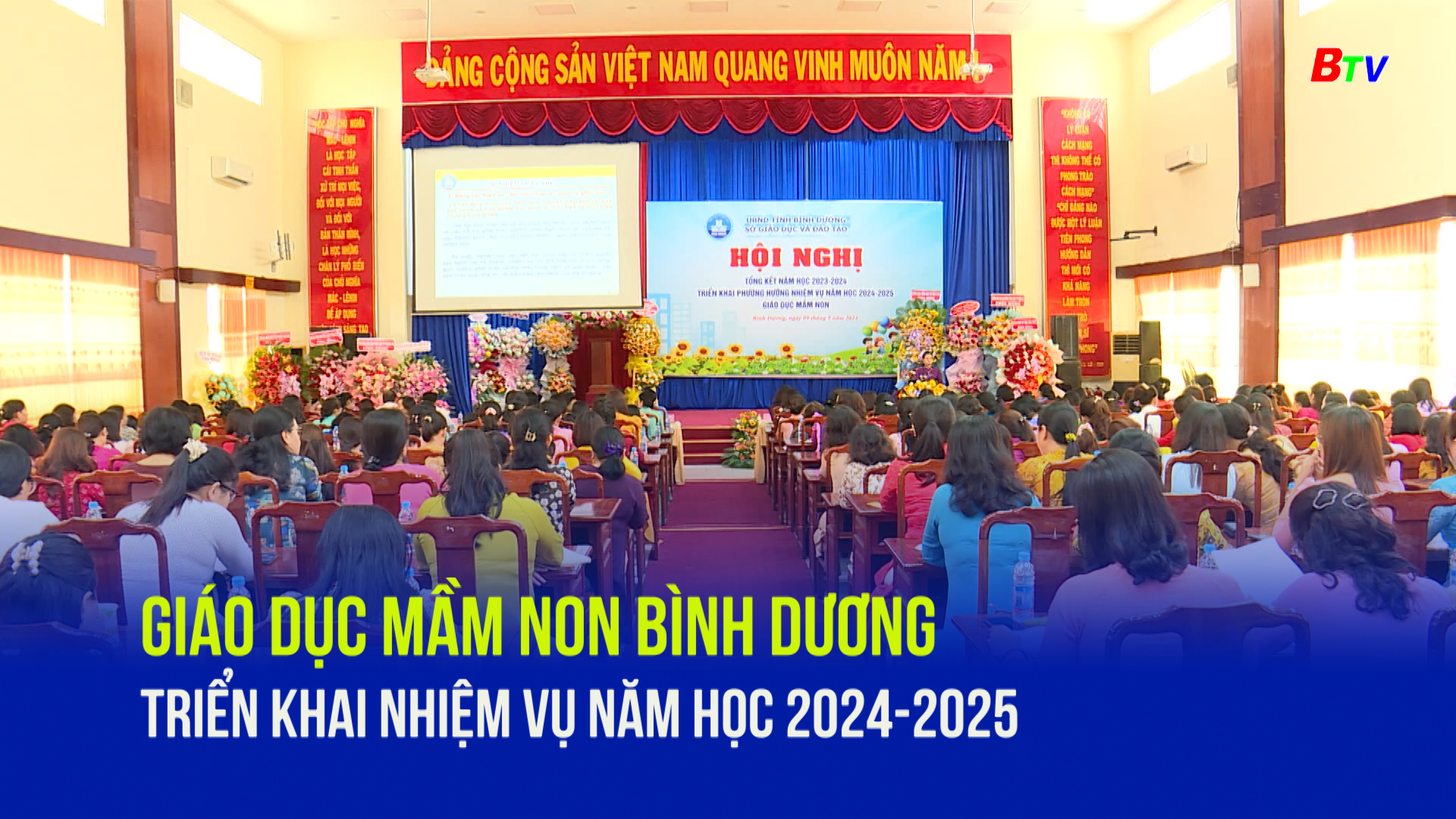 Giáo dục mầm non Bình Dương triển khai nhiệm vụ năm học 2024-2025