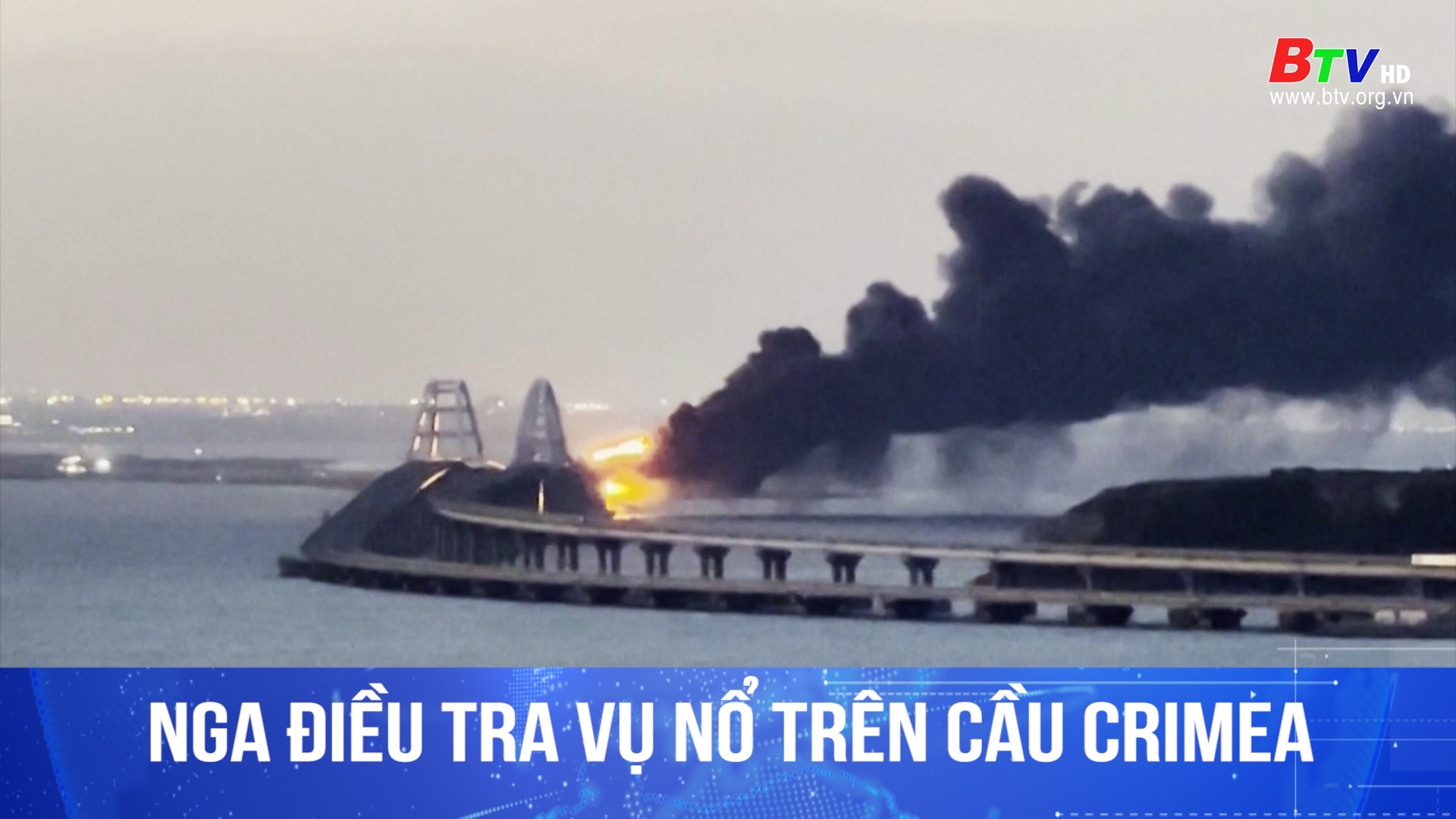 Nga điều tra vụ nổ trên cầu Crimea