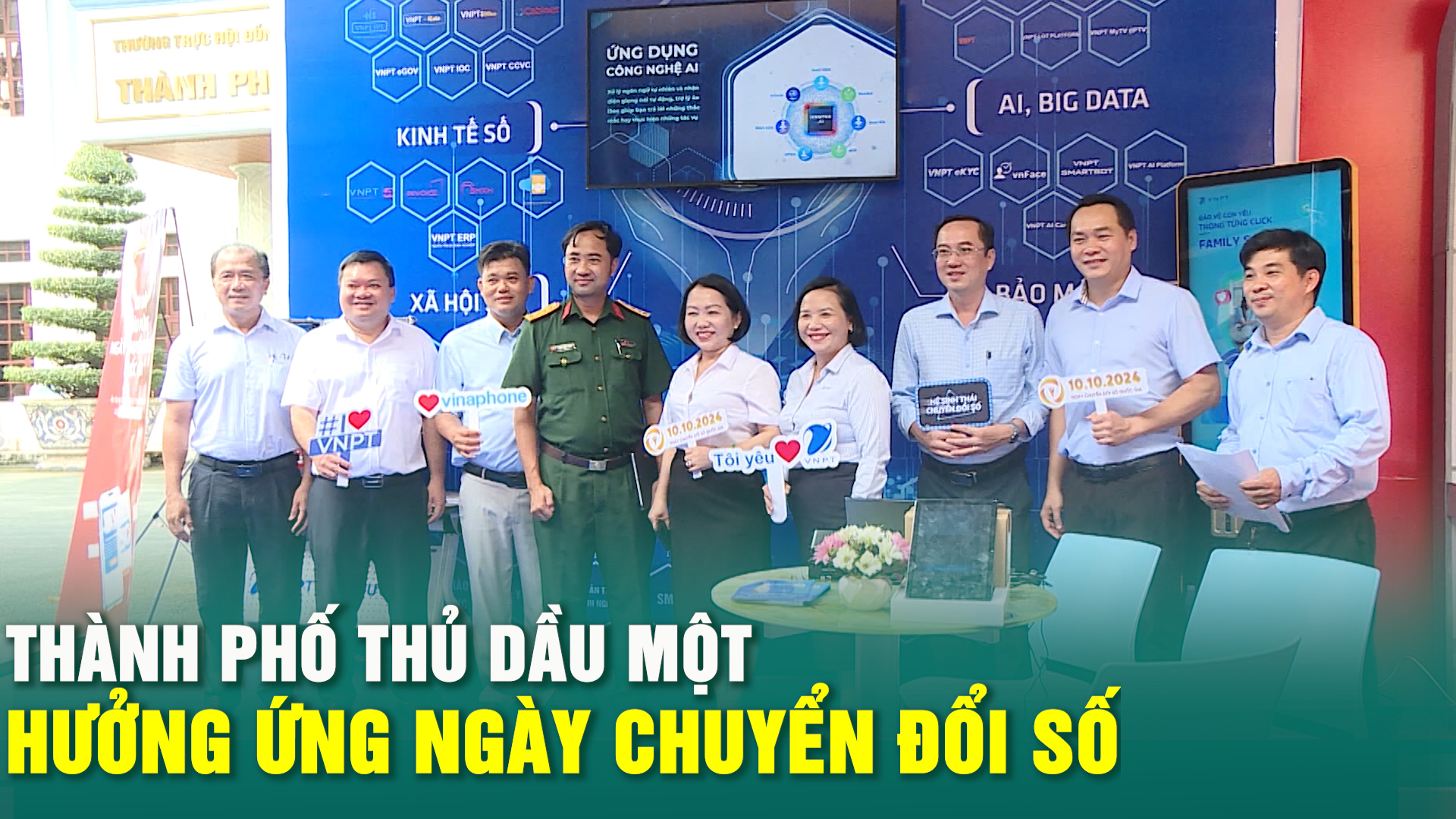 Thành phố Thủ Dầu Một hưởng ứng Ngày Chuyển đổi số