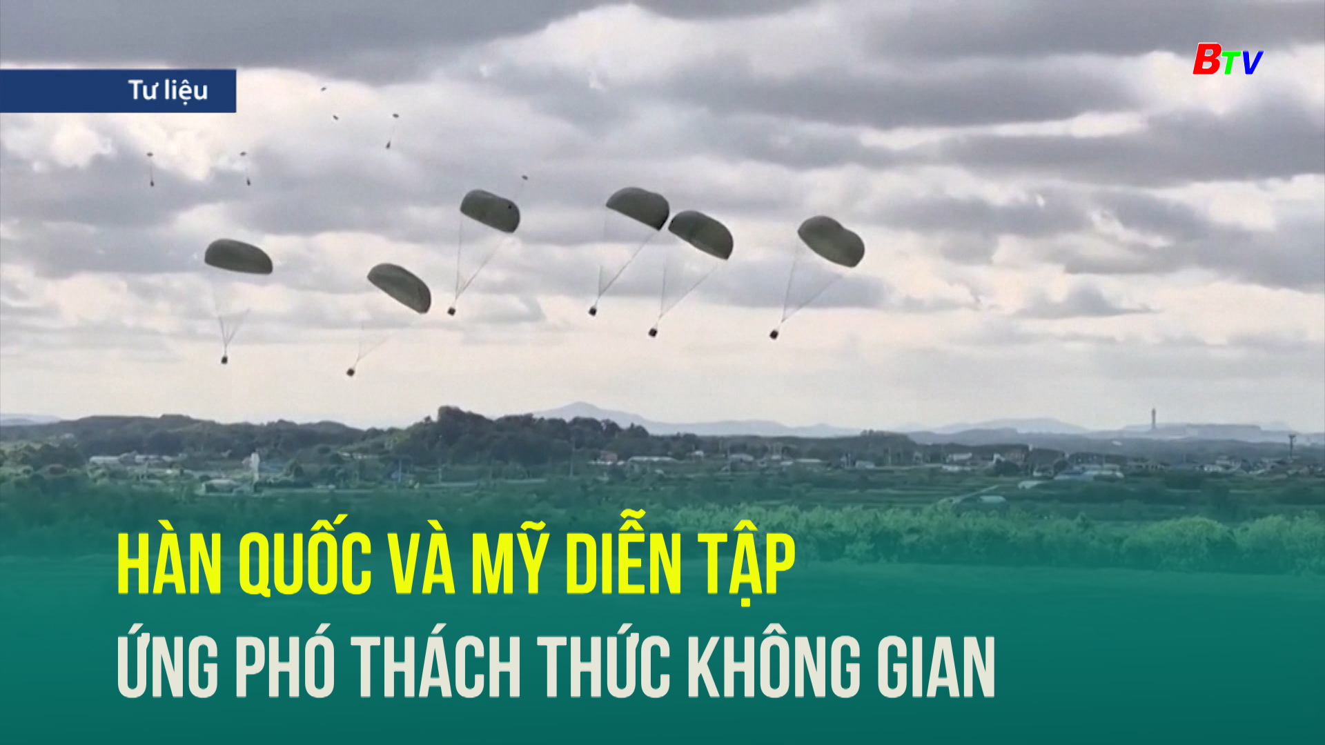 Hàn Quốc và Mỹ diễn tập ứng phó thách thức không gian