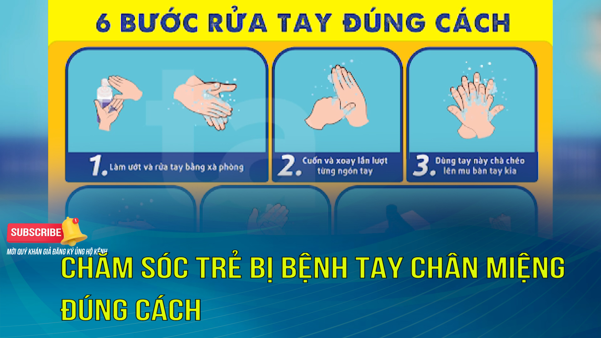 Chăm sóc trẻ bị bệnh tay chân miệng đúng cách 