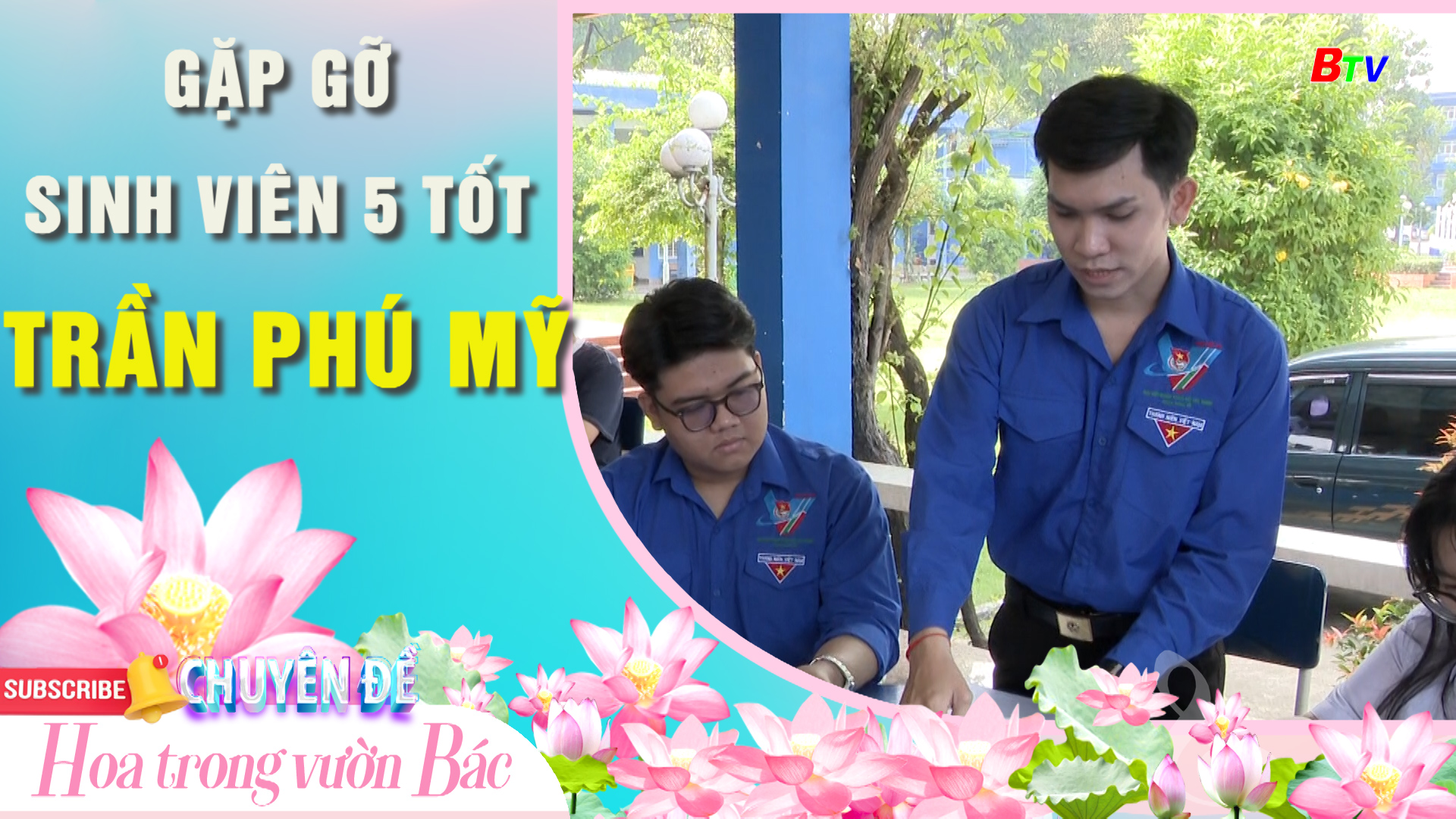 Gặp gỡ sinh viên 5 tốt Trần Phú Mỹ