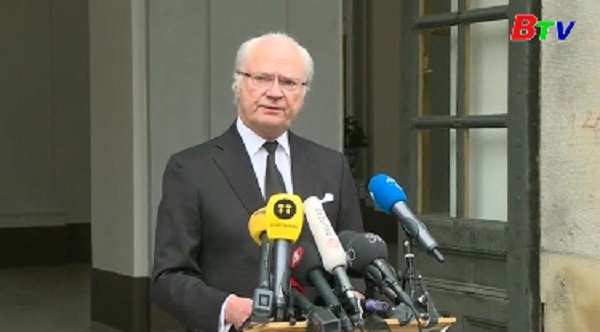Nhà vua Thụy Điển lên án vụ tấn công ở Stockholm