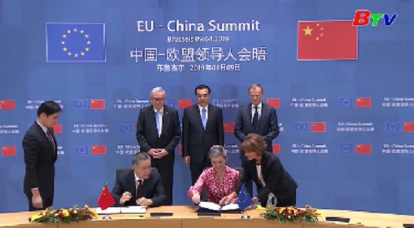 EU-Trung Quốc nhất trí tăng cường hợp tác trên nhiều lĩnh vực