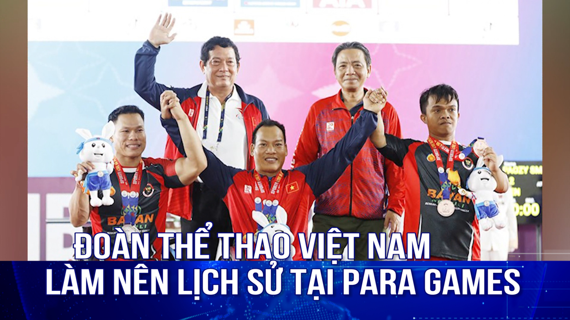 Đoàn thể thao Việt Nam làm nên lịch sử tại Para Games