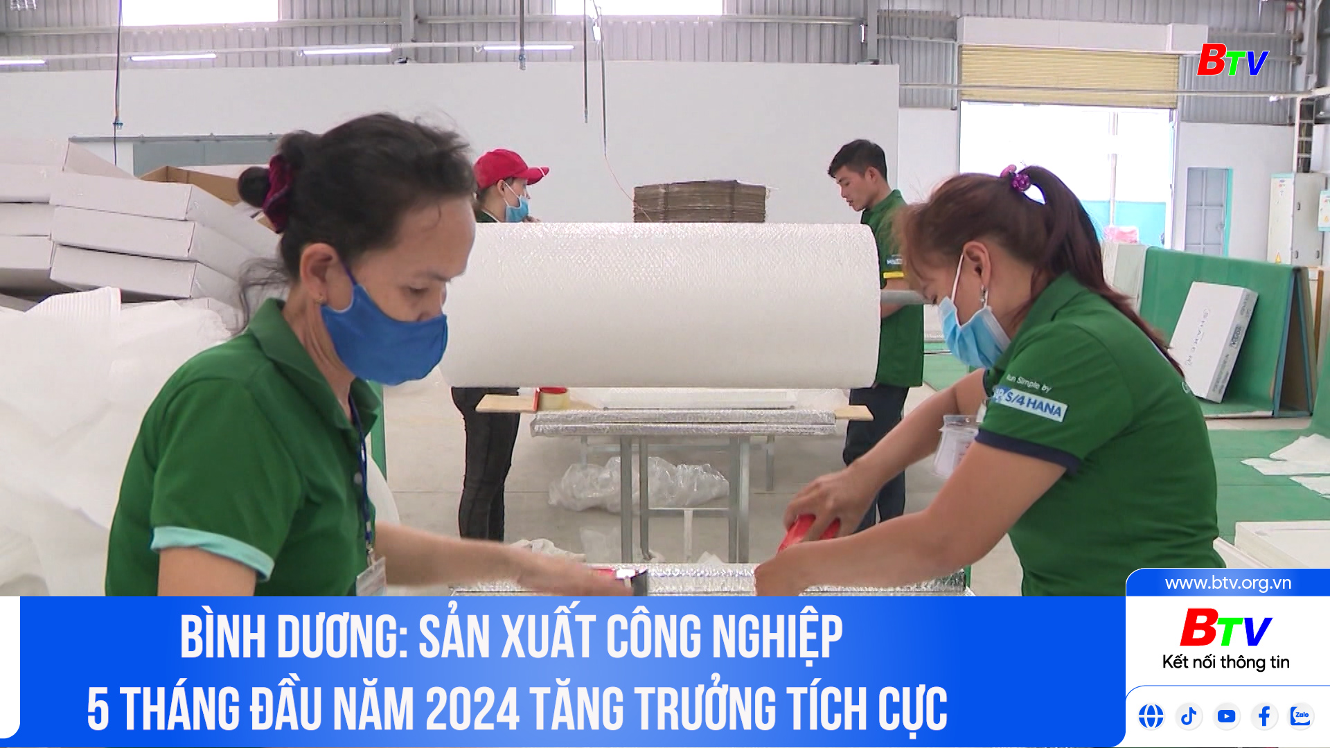 Bình Dương: Sản xuất công nghiệp 5 tháng đầu năm 2024 tăng trưởng tích cực