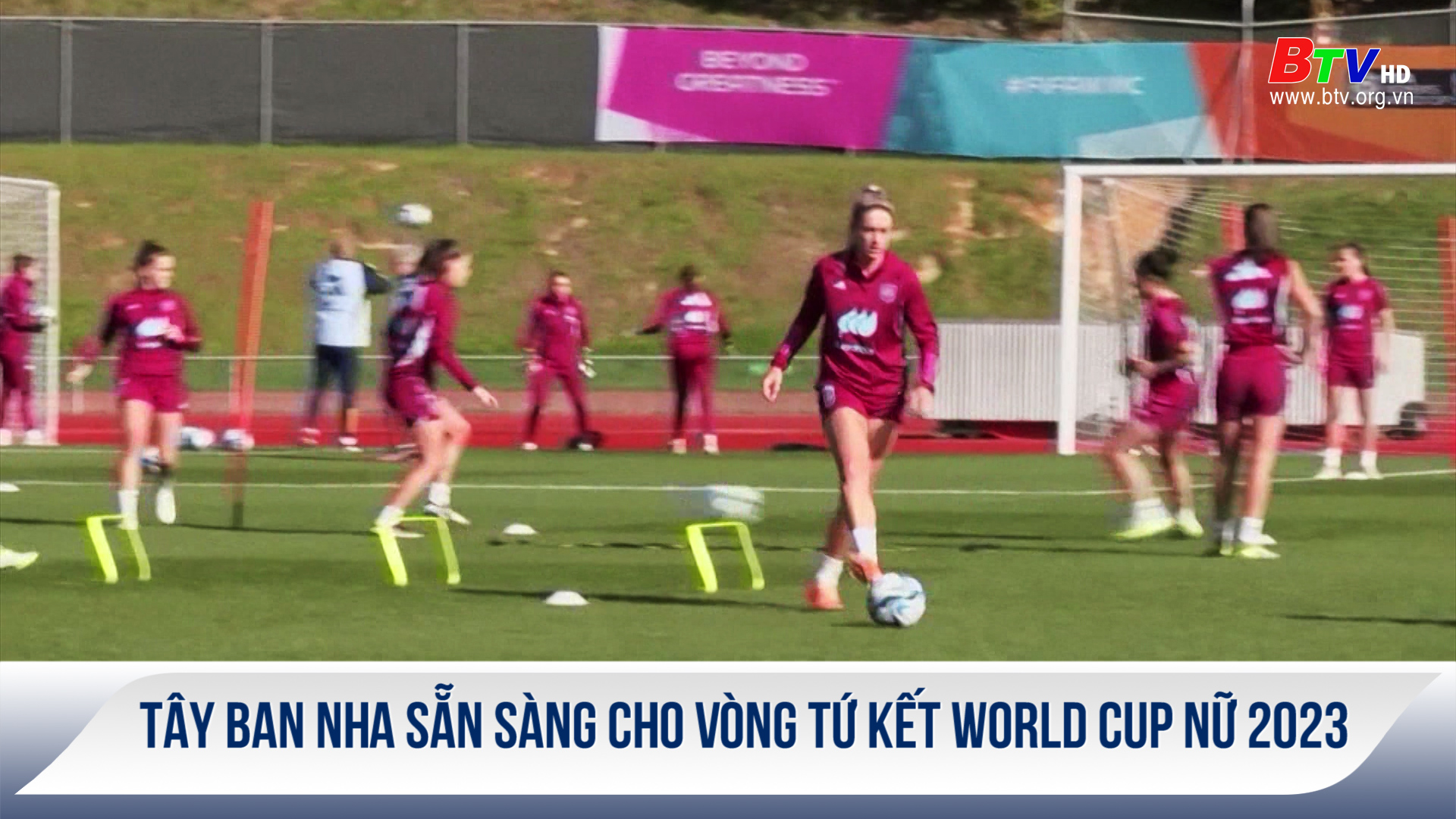 Tây Ban Nha sẵn sàng cho vòng tứ kết World Cup nữ 2023