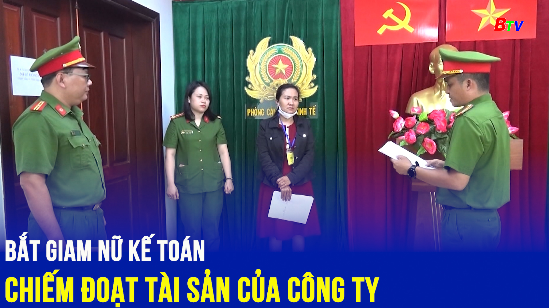 Bắt giam nữ kế toán chiếm đoạt tài sản của công ty