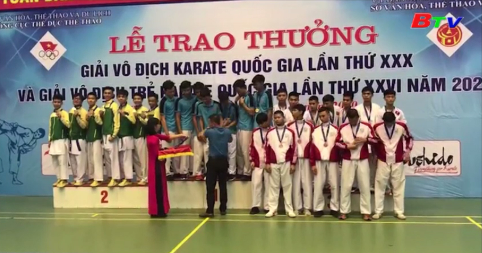 Kết thúc Giải vô địch trẻ Karate Quốc gia lần thứ XXVI năm 2020