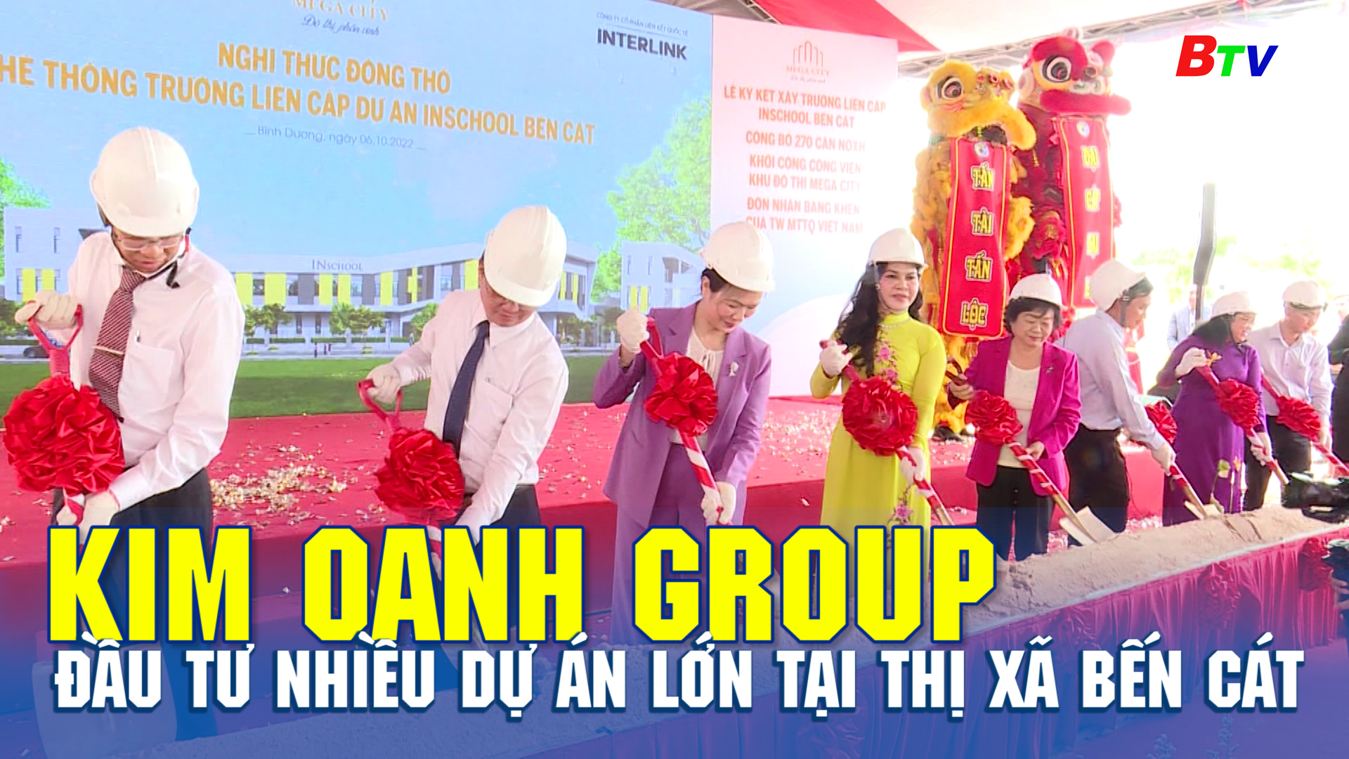 KIM OANH Group đầu tư nhiều dự án lớn tại Thị xã Bến Cát