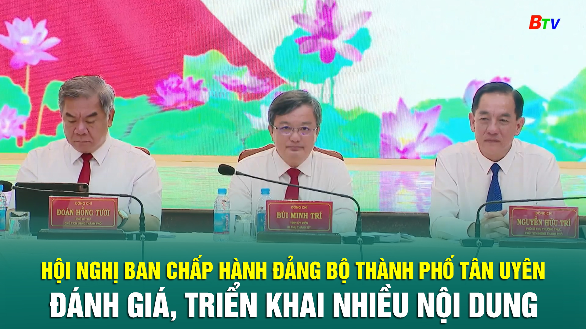 Hội nghị Ban Chấp hành Đảng bộ thành phố Tân Uyên đánh giá, triển khai nhiều nội dung