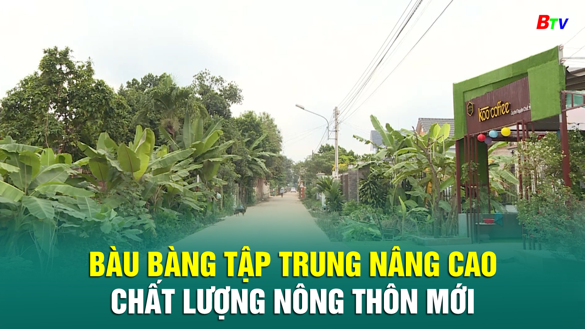 Bàu Bàng tập trung nâng cao chất lượng nông thôn mới