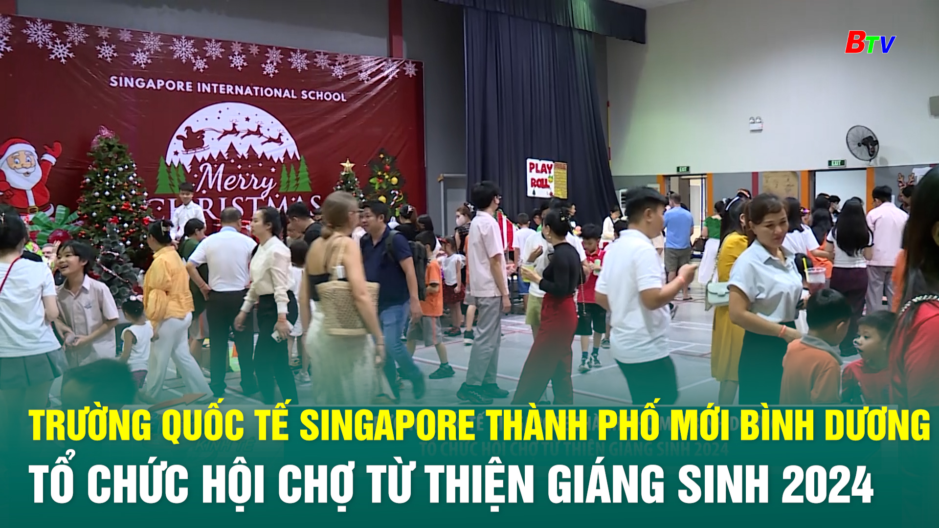 Trường Quốc tế Singapore Thành phố mới Bình Dương tổ chức Hội chợ từ thiện Giáng sinh 2024