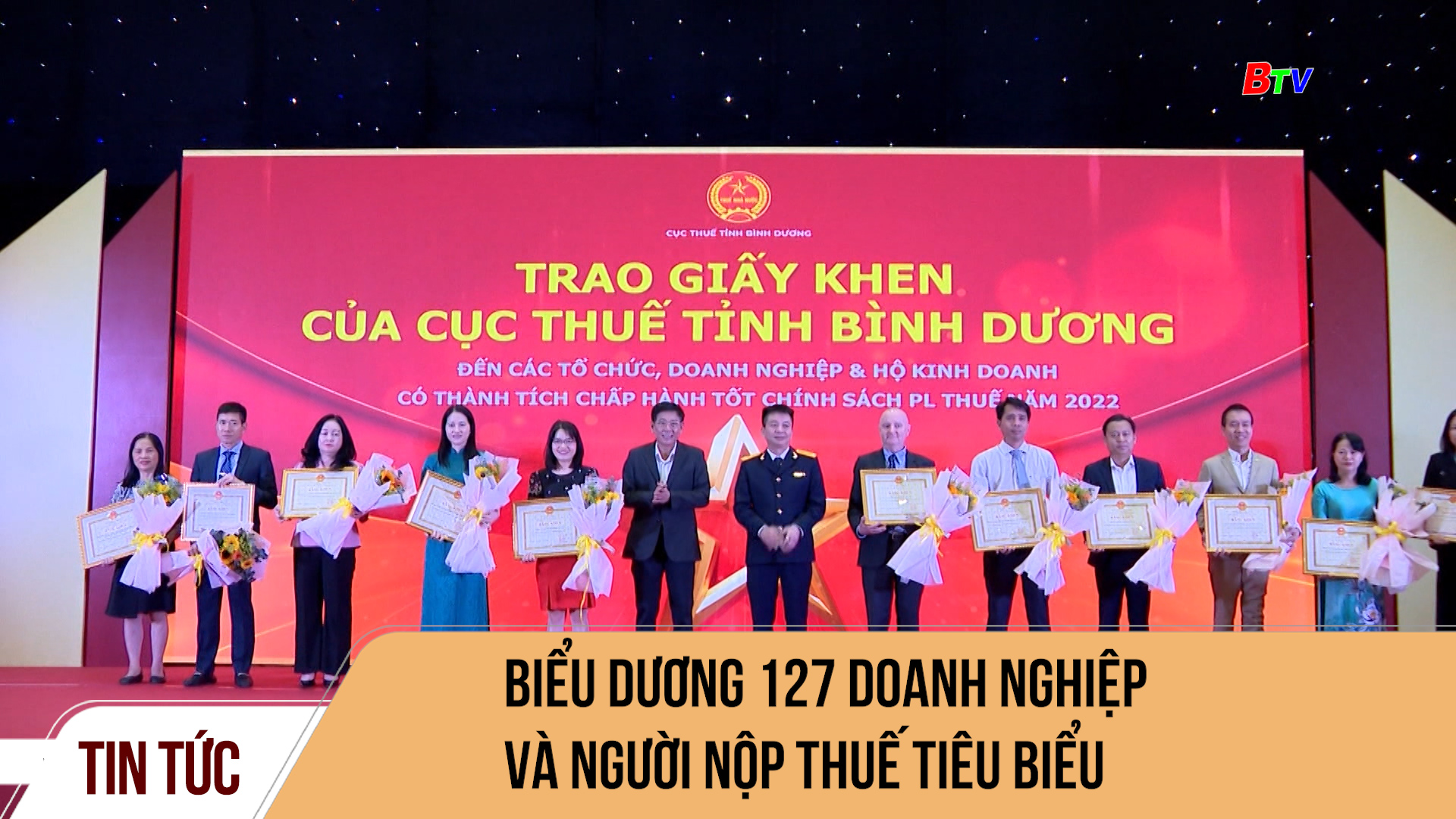 Biểu dương 127 doanh nghiệp và người nộp thuế tiêu biểu