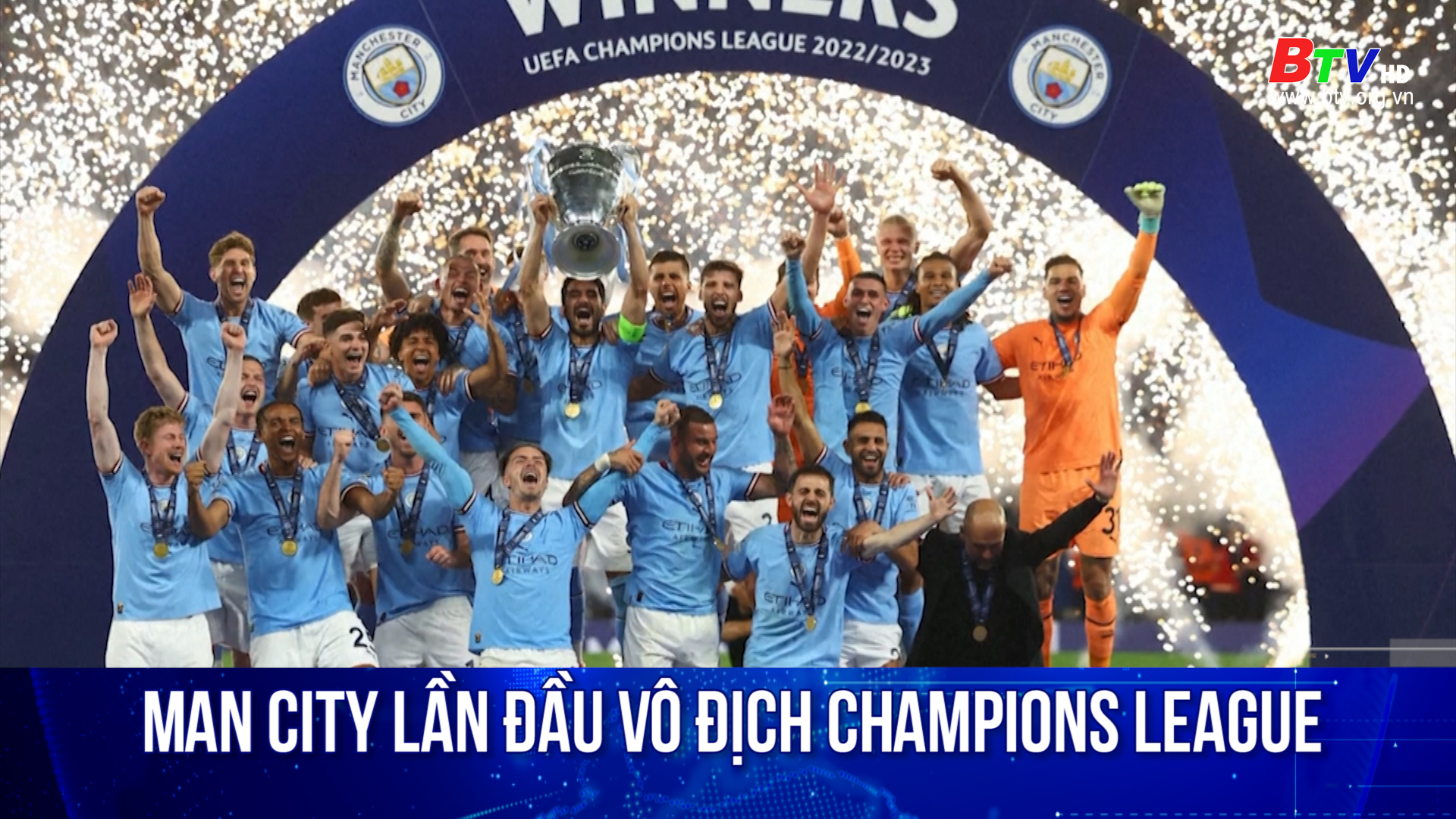 Man City lần đầu vô địch Champions League