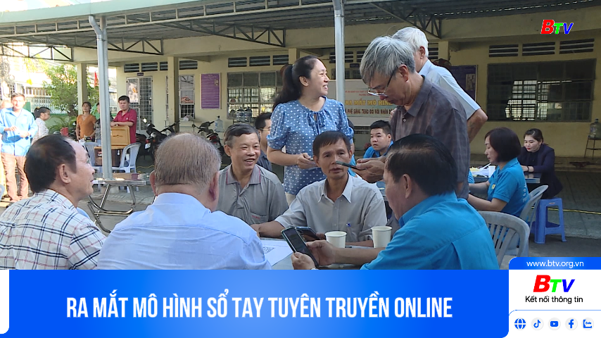 Ra mắt mô hình sổ tay tuyên truyền online  