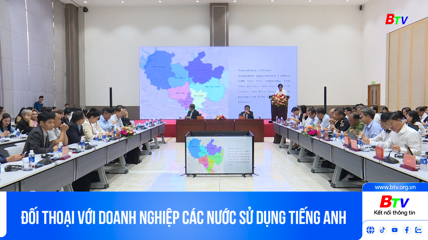 Đối thoại với doanh nghiệp các nước sử dụng tiếng Anh