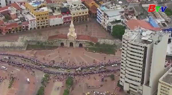 Giáo hoàng Francis kêu gọi Colombia hướng tới nền hòa bình lâu dài