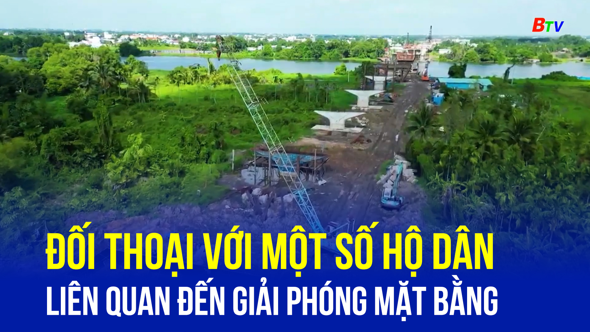 Đối thoại với một số hộ dân liên quan đến giải phóng mặt bằng