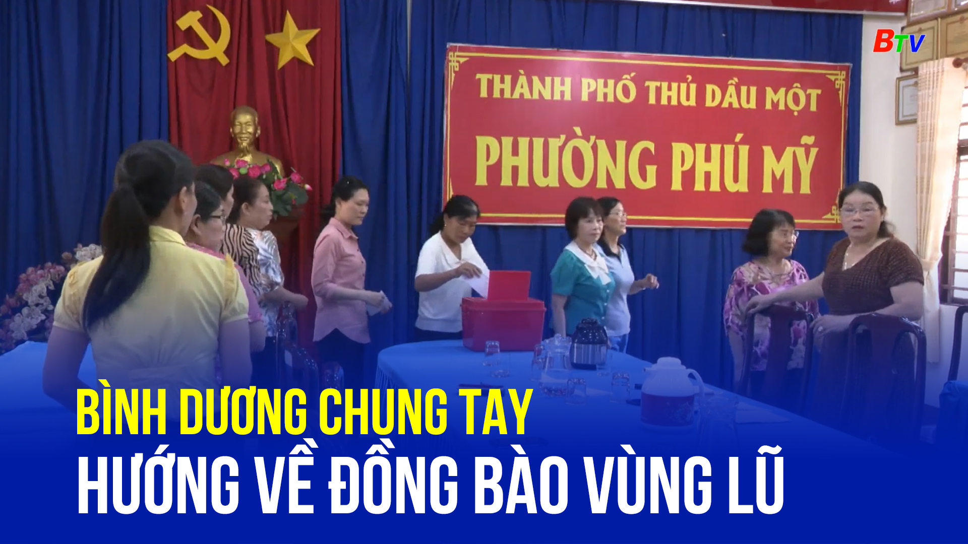 Bình Dương chung tay hướng về đồng bào vùng lũ