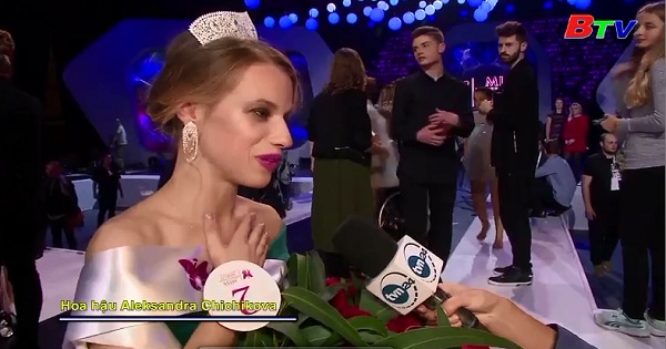 Nữ sinh viên Belarus đăng quang Miss  Wheelchair World lần thứ nhất 